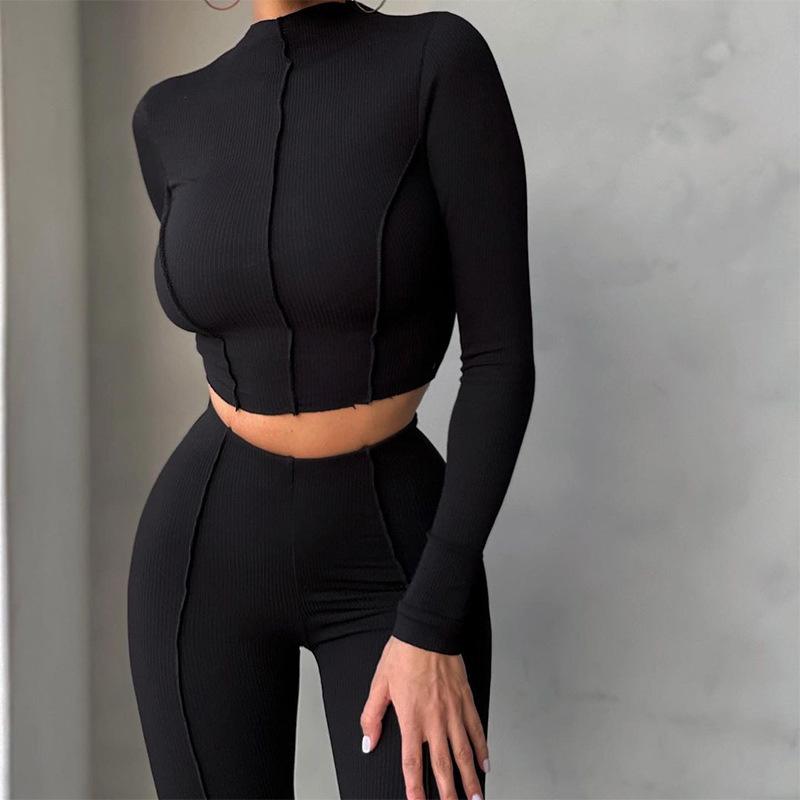 Ribbed Crop Top Co-cord