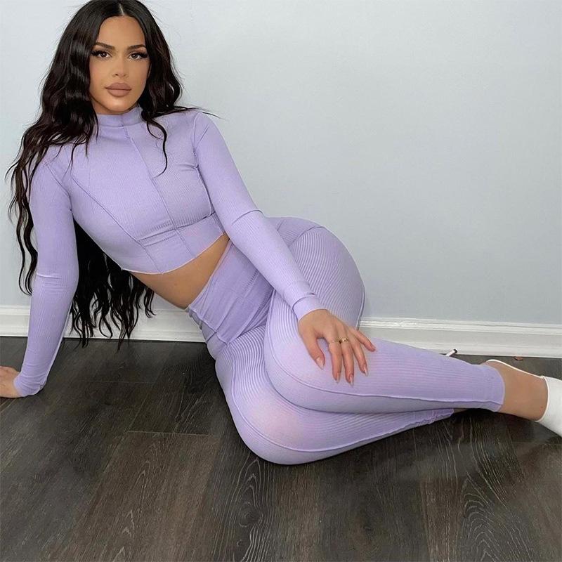 Ribbed Crop Top Co-cord