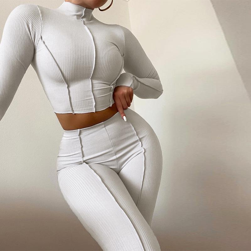 Ribbed Crop Top Co-cord