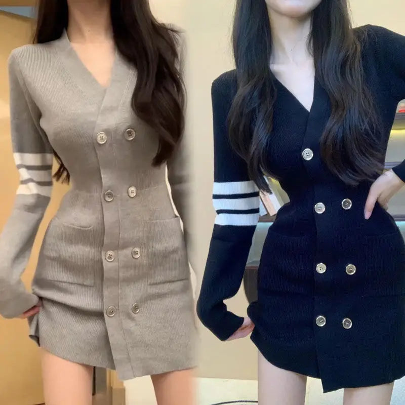 Knitted Blazer Dress