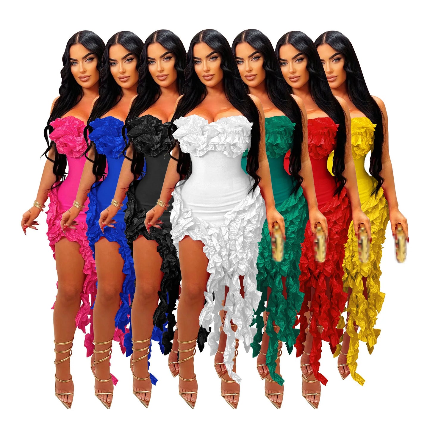 Tassel Evening Dress