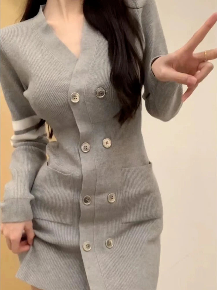 Knitted Blazer Dress