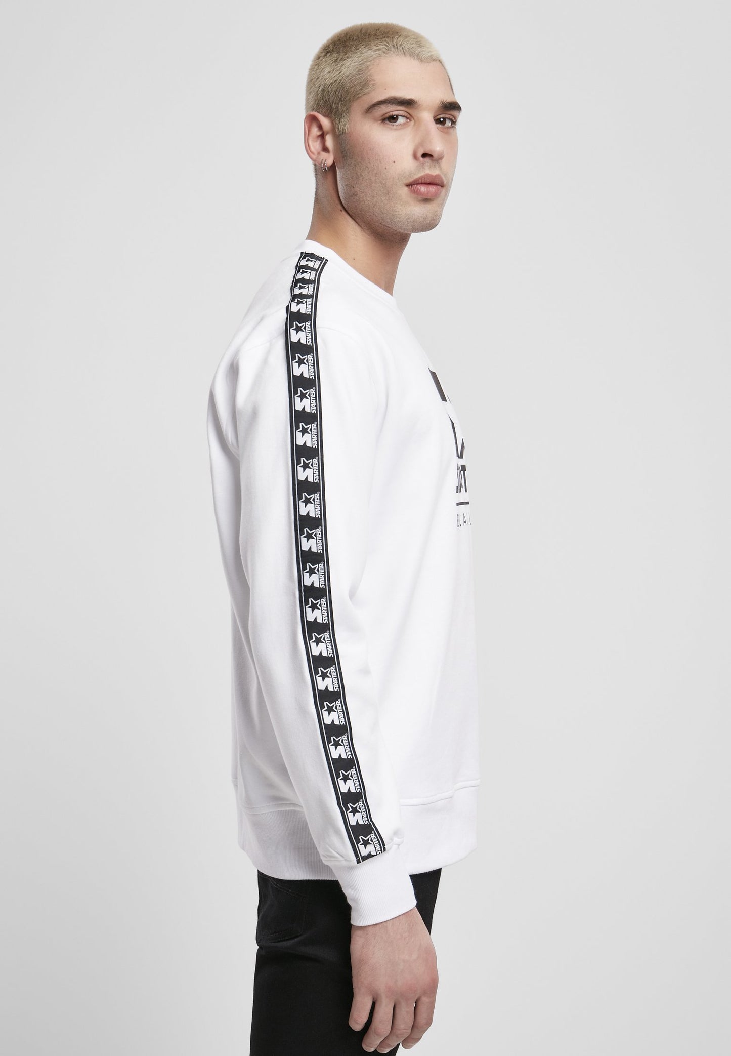 Mens Starter Logo Taped Crewneck