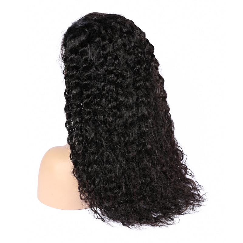 HD Transparent Lace Frontal Wig Deep Wave 200% Density 13x4