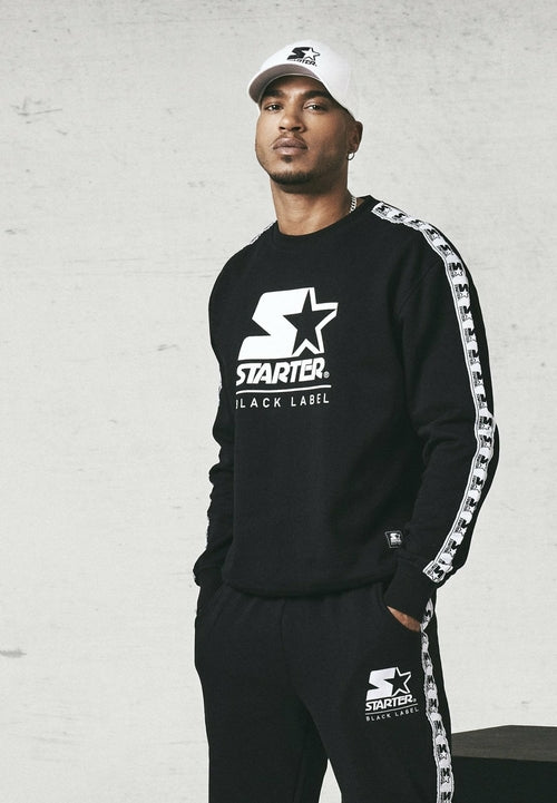 Mens Starter Logo Taped Crewneck