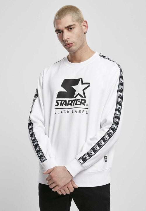 Mens Starter Logo Taped Crewneck