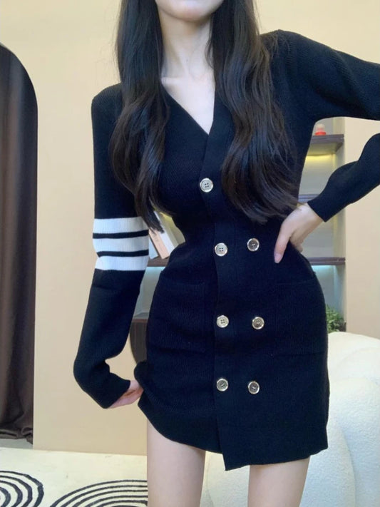 Knitted Blazer Dress