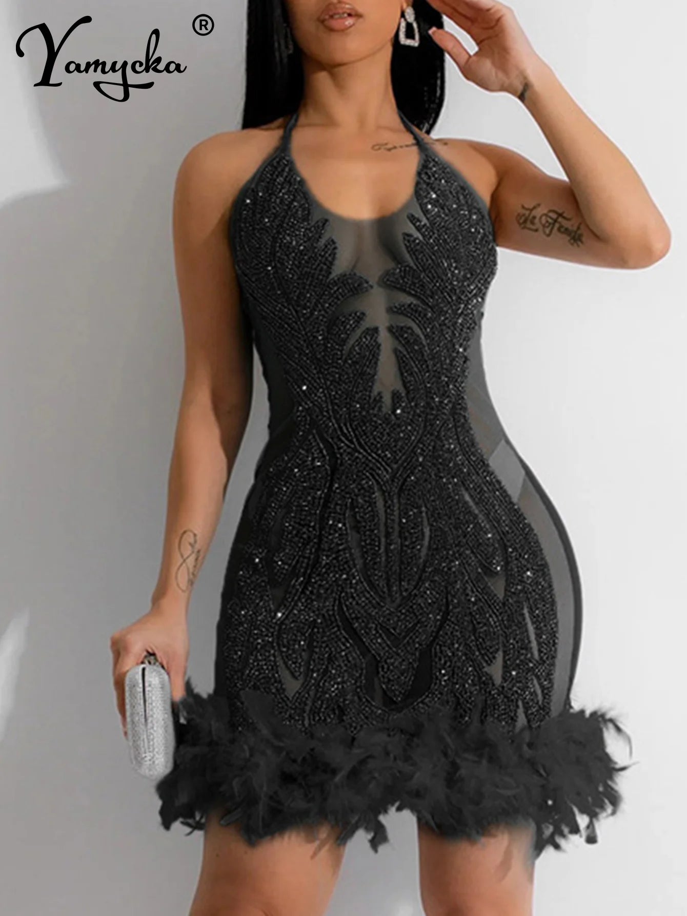 Elegant Sequin Dress